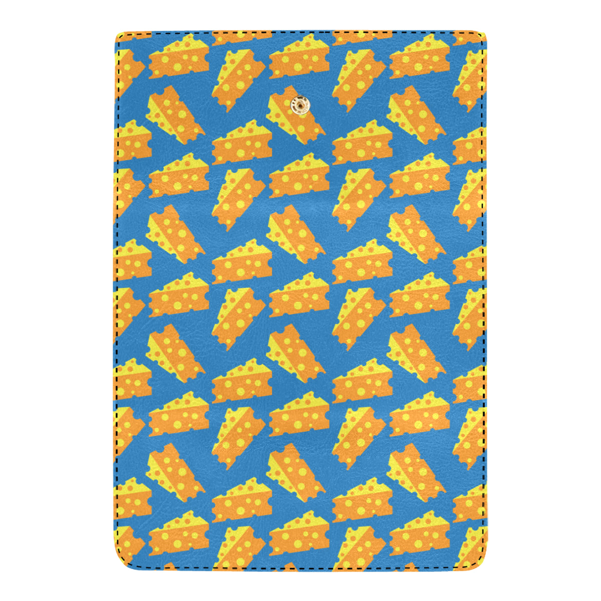 Cheese Pattern Print Design 05 Women's Trifold Wallet