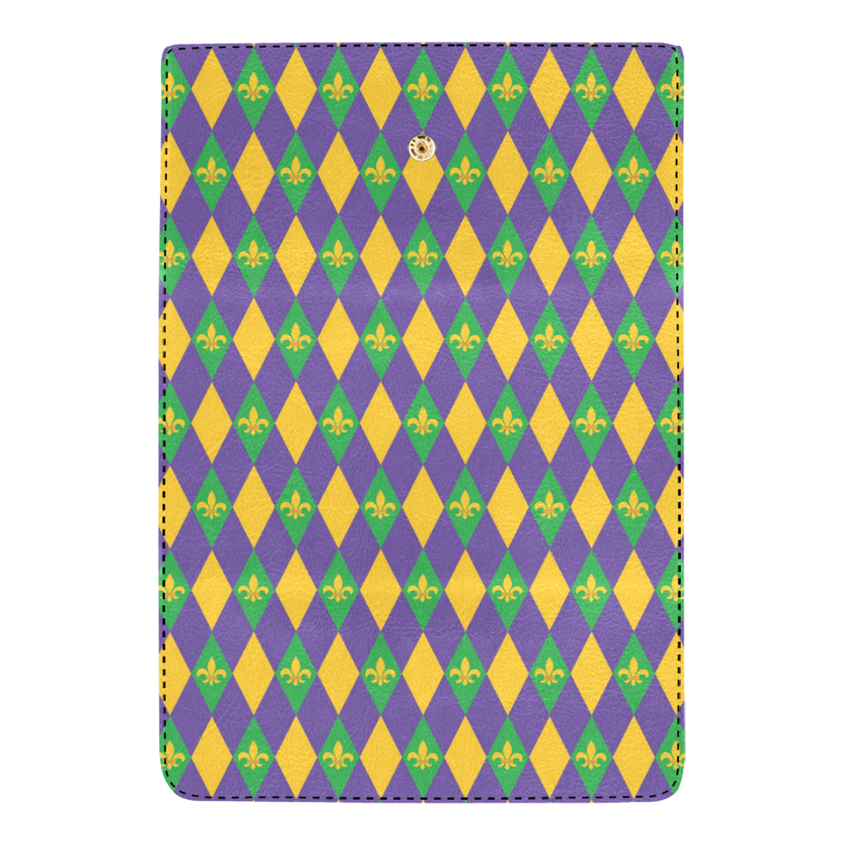 Mardi Gras Pattern Print Design 05 Women's Trifold Wallet