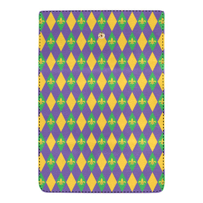 Mardi Gras Pattern Print Design 05 Women's Trifold Wallet