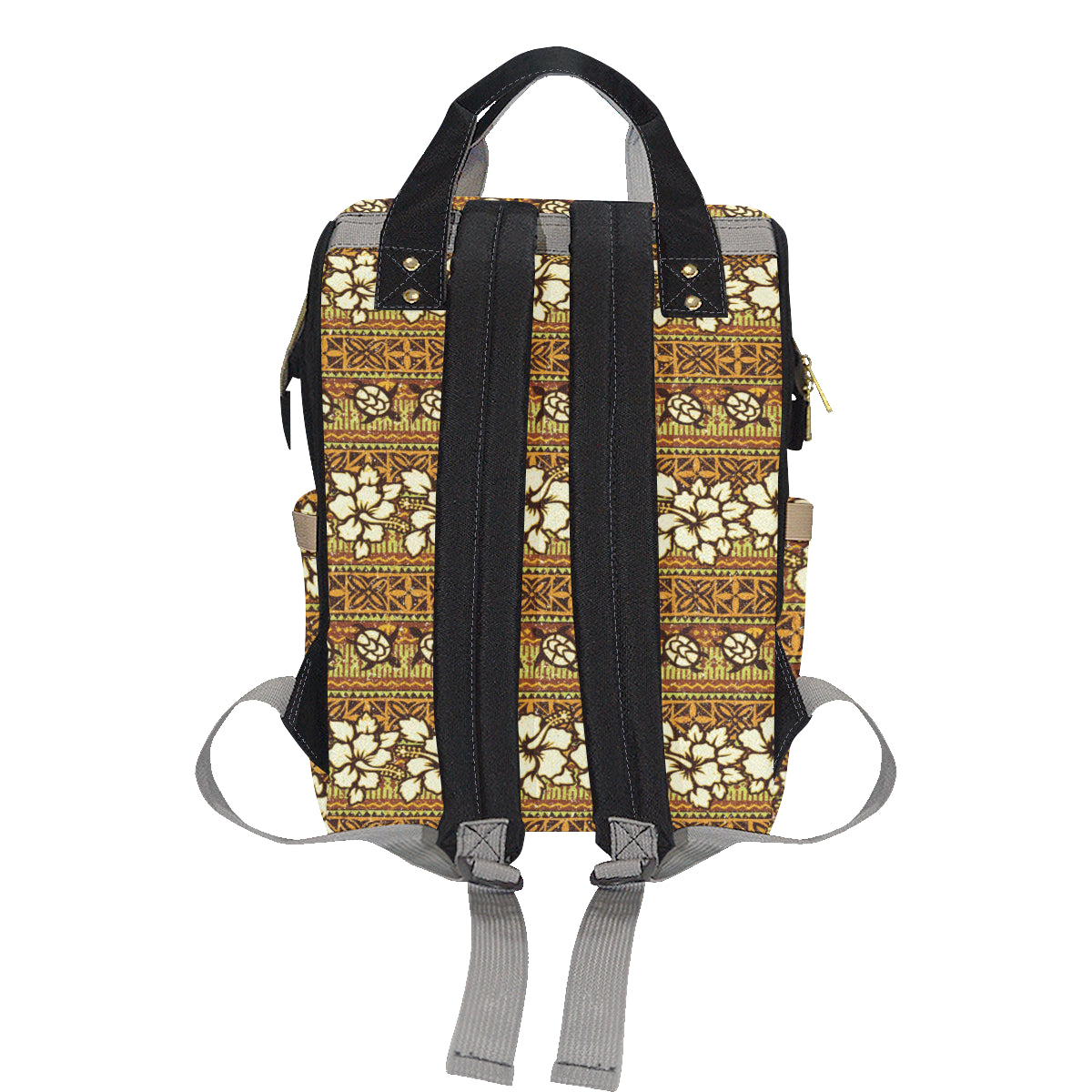 Hawaiian Themed Pattern Print Design H015 Diaper Bag Backpack