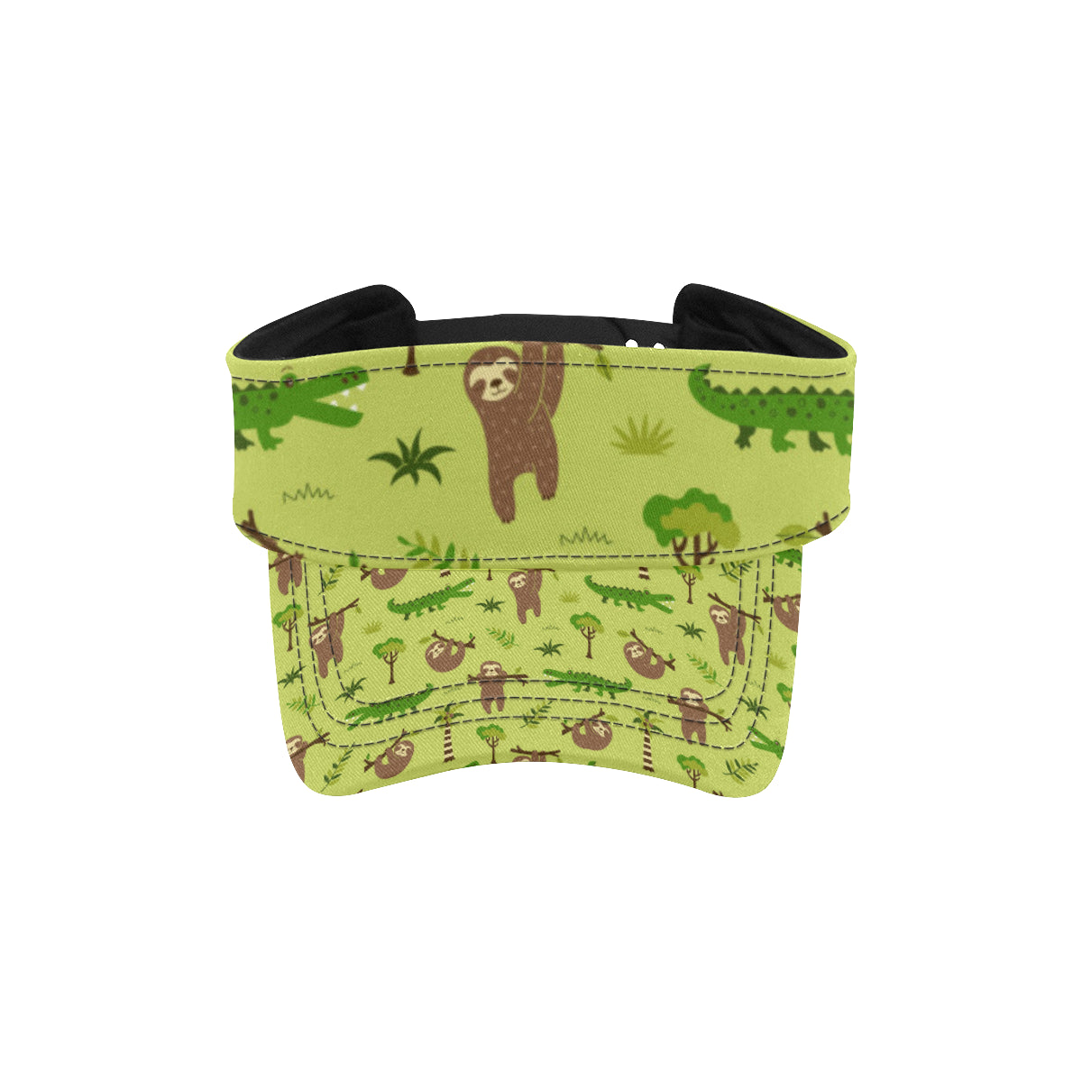 Alligator Pattern Print Design 04 Unisex Sun Visor