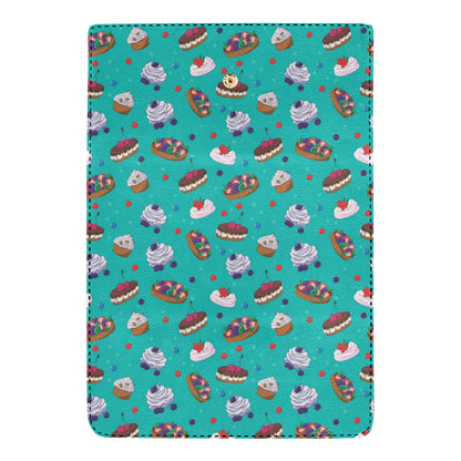 Cake Pattern Print Design 07 Women's Trifold Wallet