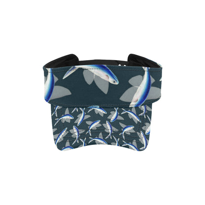 Flying Fish Pattern Print Design 04 Unisex Sun Visor