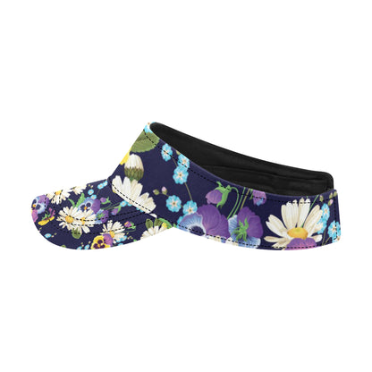Pansy Pattern Print Design PS03 Unisex Sun Visor