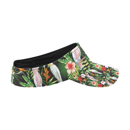 Tropical Flower Pattern Print Design TF03 Unisex Sun Visor