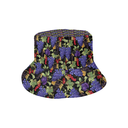 Grape Pattern Print Design GP05 Unisex Bucket Hat