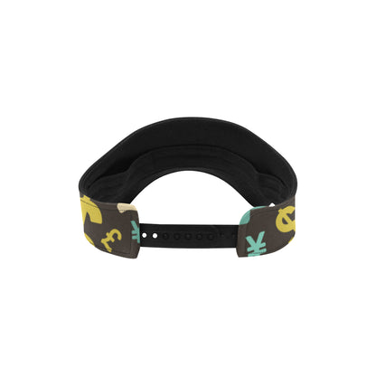 Money Pattern Print Design 01 Unisex Sun Visor