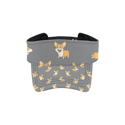 Pembroke Welsh Corgis Pattern Print Design A02 Unisex Sun Visor