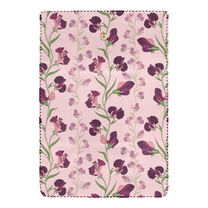 Peony Pattern Print Design PE09 Women's Trifold Wallet