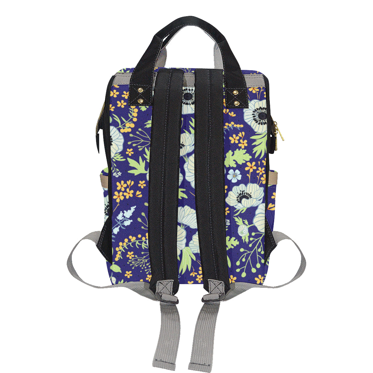 Anemone Pattern Print Design AM06 Diaper Bag Backpack