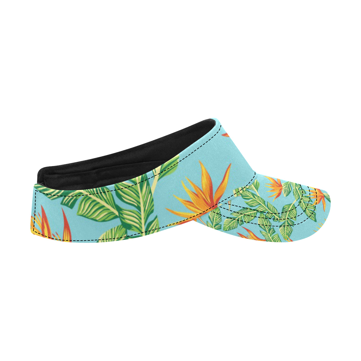 Bird Of Paradise Pattern Print Design BOP04 Unisex Sun Visor