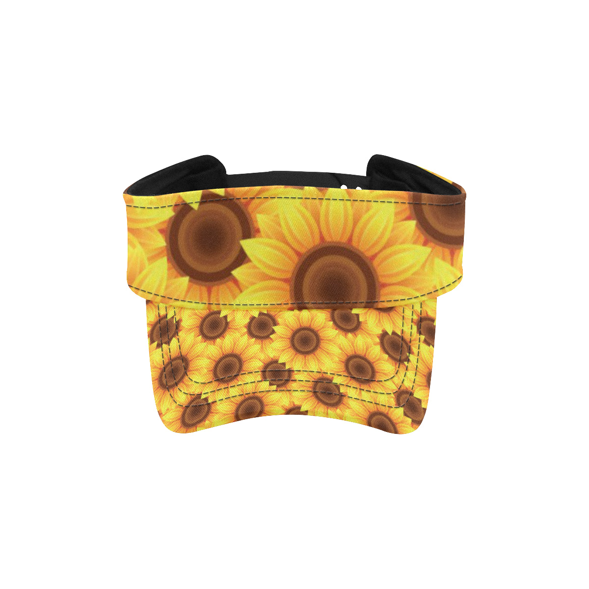 Sunflower Pattern Print Design SF07 Unisex Sun Visor