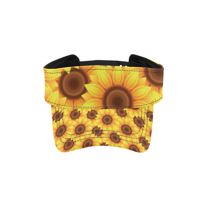 Sunflower Pattern Print Design SF07 Unisex Sun Visor