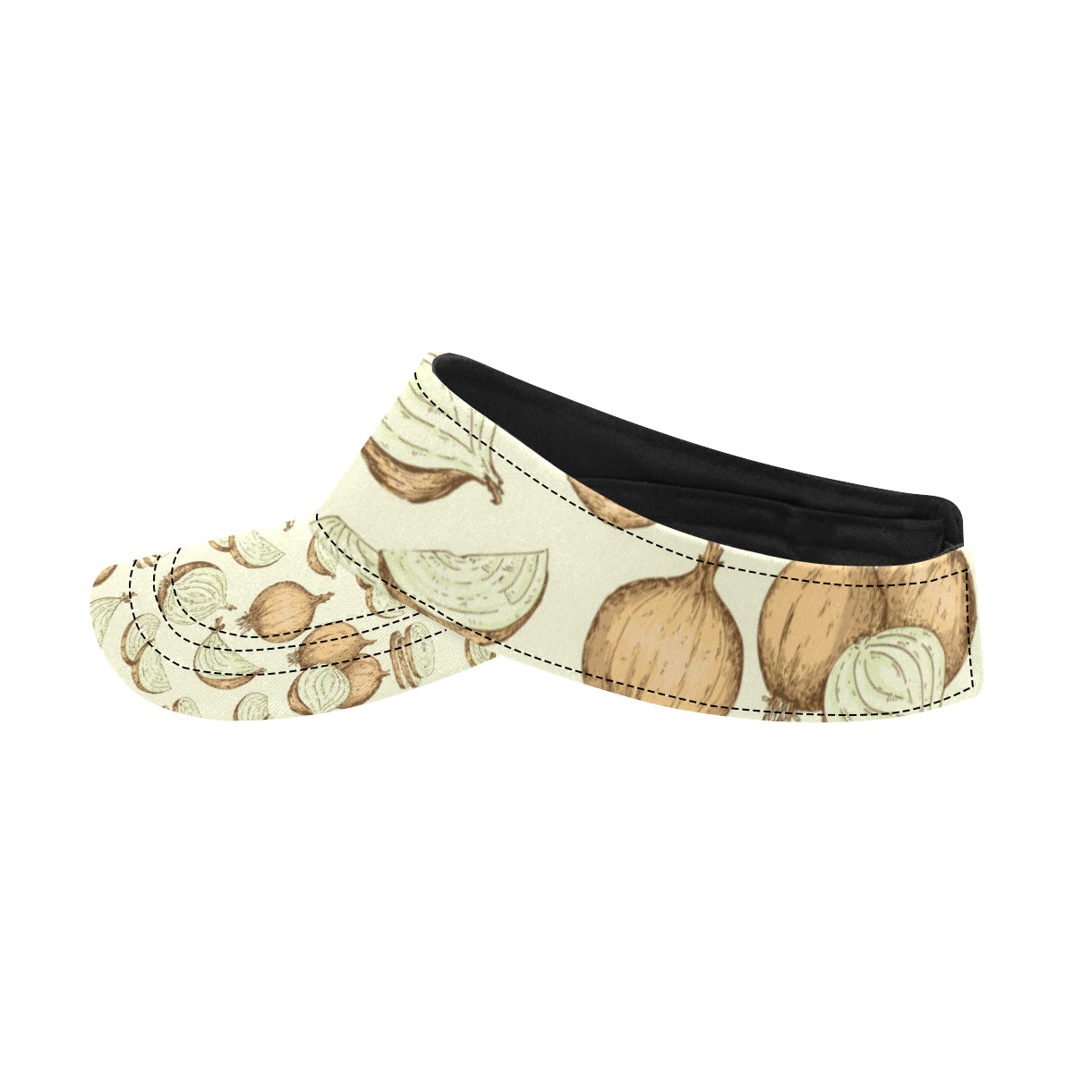 Onion Pattern Print Design A02 Unisex Sun Visor