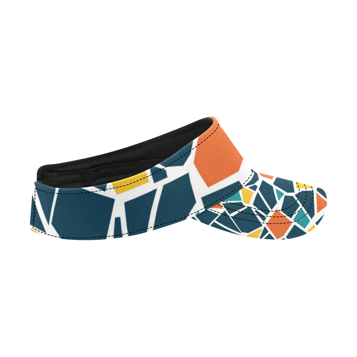 Mosaic Pattern Print Design 02 Unisex Sun Visor