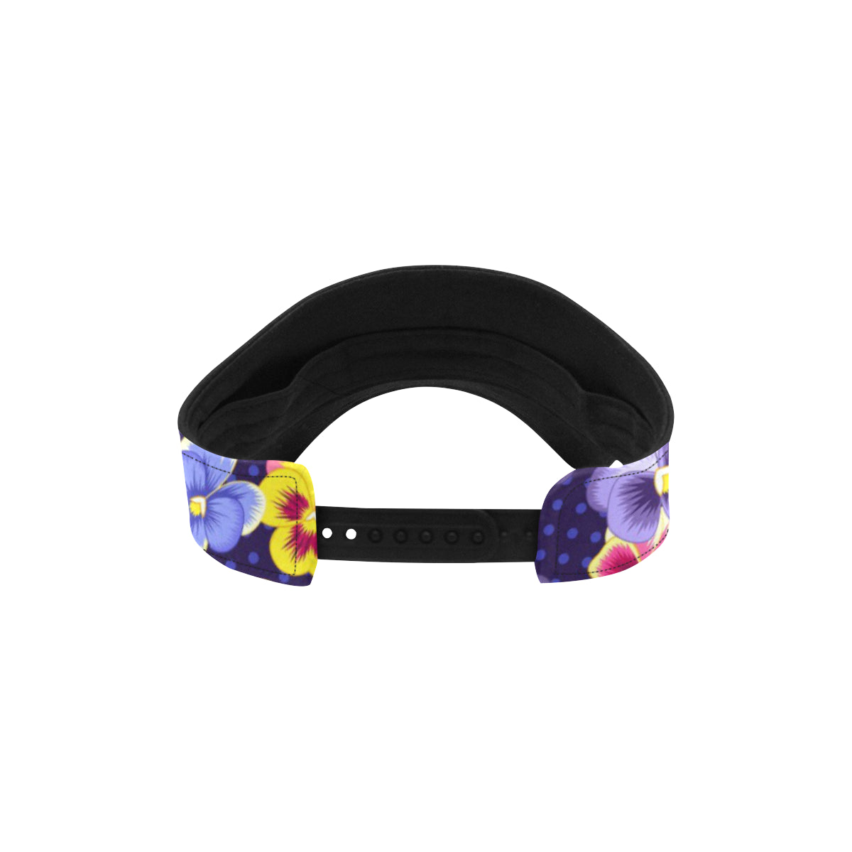 Pansy Pattern Print Design PS04 Unisex Sun Visor