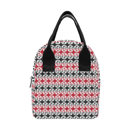 Maori Classic Themed Design Print Insulated Lunch Bag