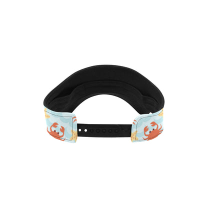 Crab Pattern Print Design 03 Unisex Sun Visor
