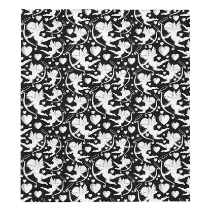 Cupid Pattern Print Design 04 Premium Quilt