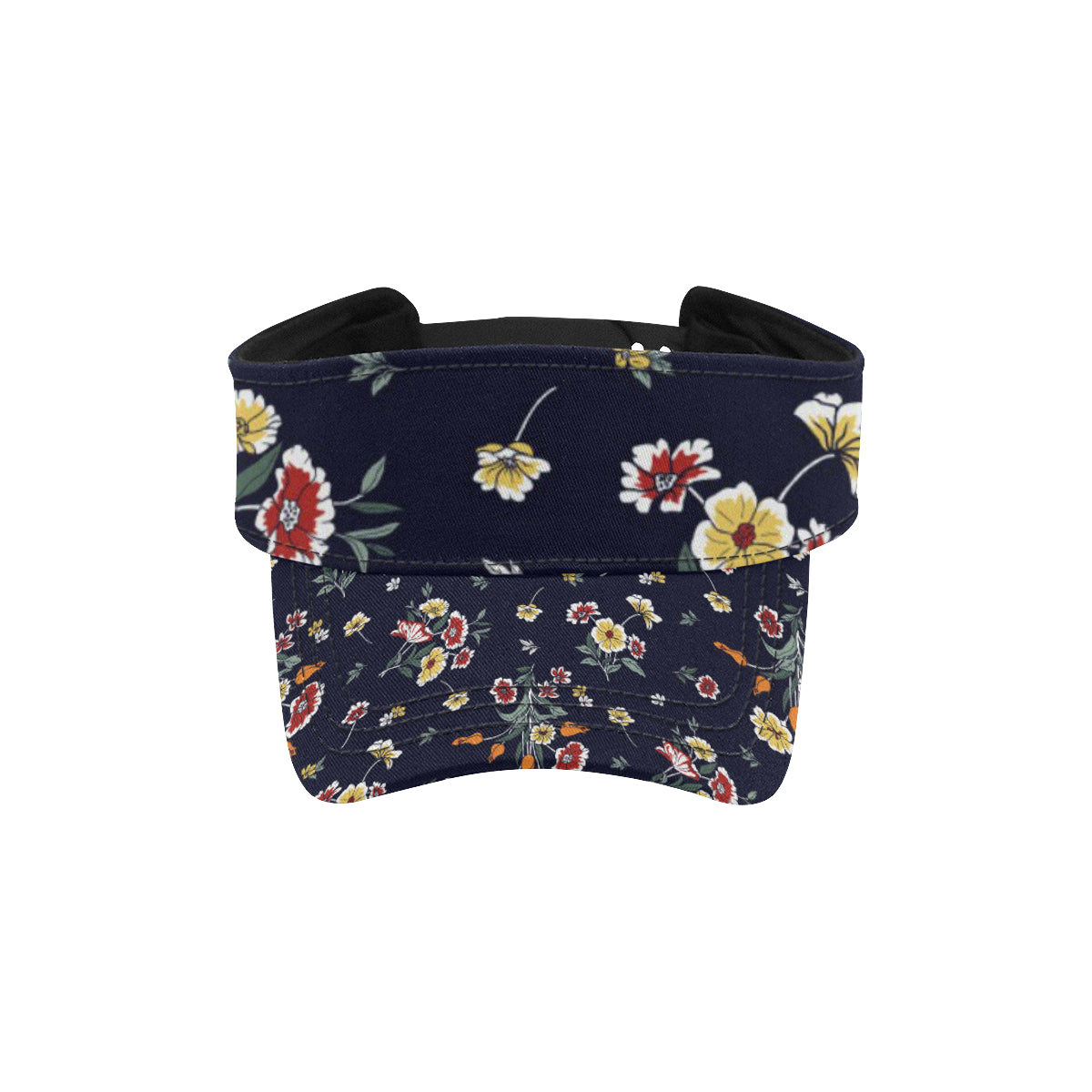 Summer Floral Pattern Print Design SF01 Unisex Sun Visor