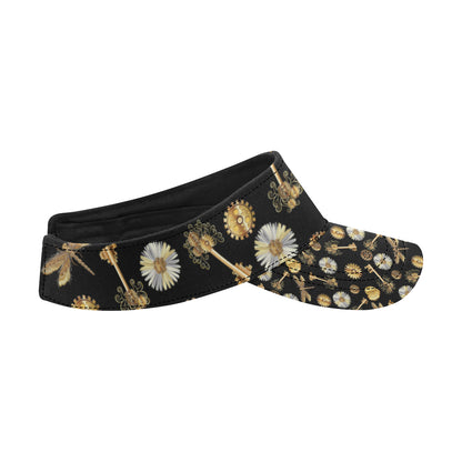 Steampunk Dragonfly Design Themed Print Unisex Sun Visor