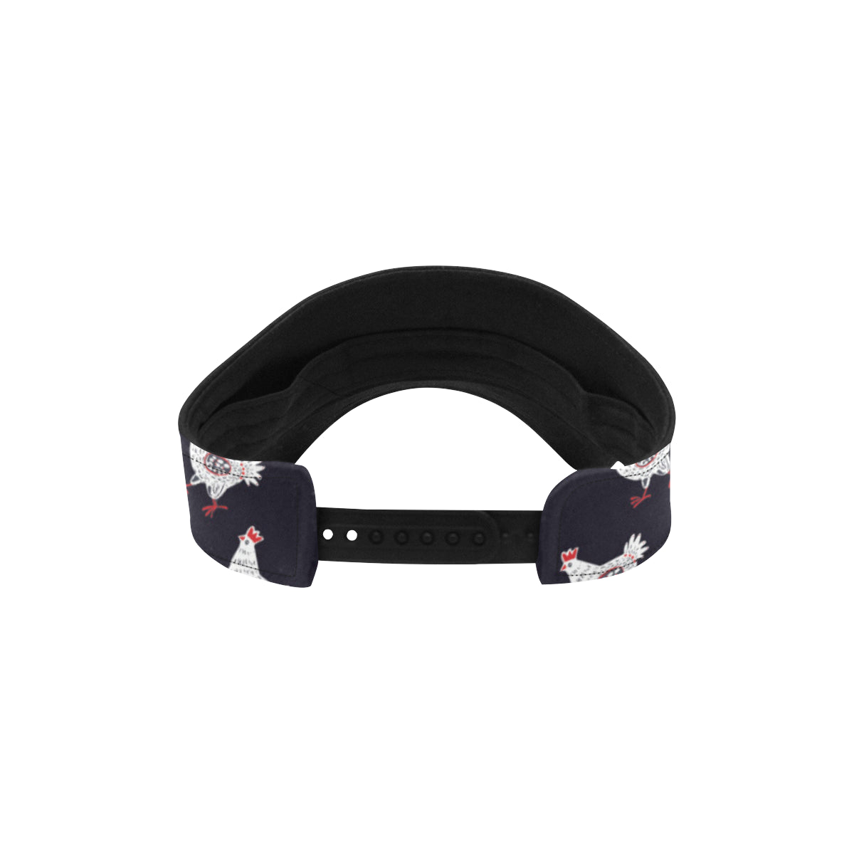 Chicken Pattern Print Design 03 Unisex Sun Visor