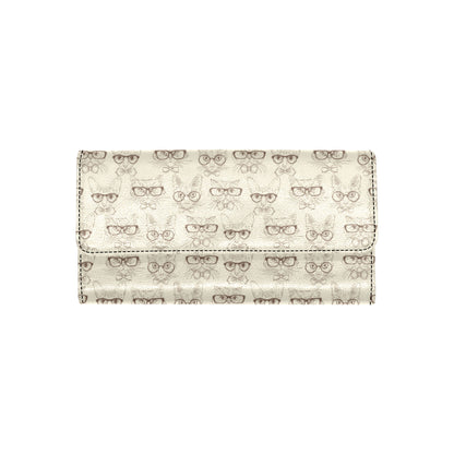 Cat Pattern Print Design 02 Women's Trifold Wallet