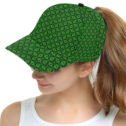 Celtic Green Neon Design Snapback Cap
