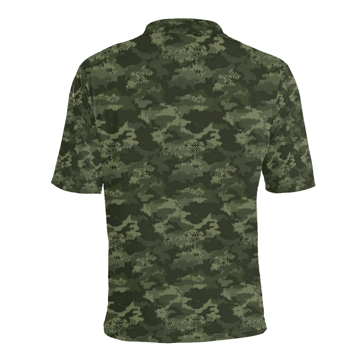 Army Camouflage Pattern Print Design 02 Men Polo Shirt
