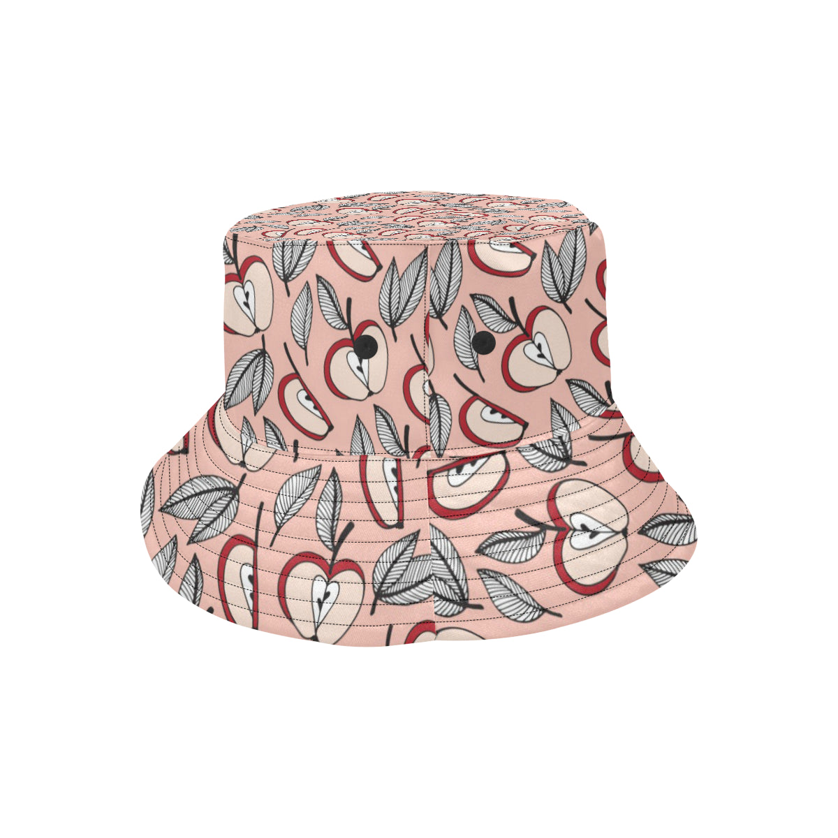 Apple Pattern Print Design AP04 Unisex Bucket Hat