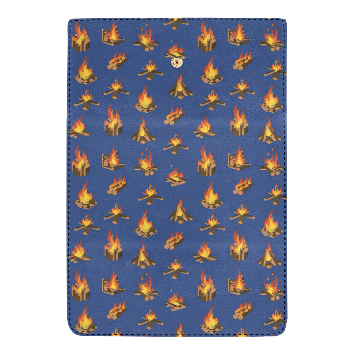 Campfire Pattern Print Design 03 Women's Trifold Wallet