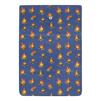 Campfire Pattern Print Design 03 Women's Trifold Wallet