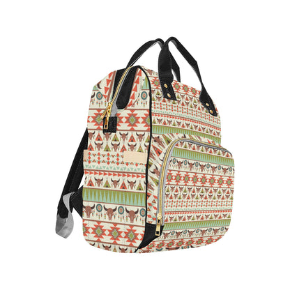 American indian Ethnic Pattern Diaper Bag Backpack