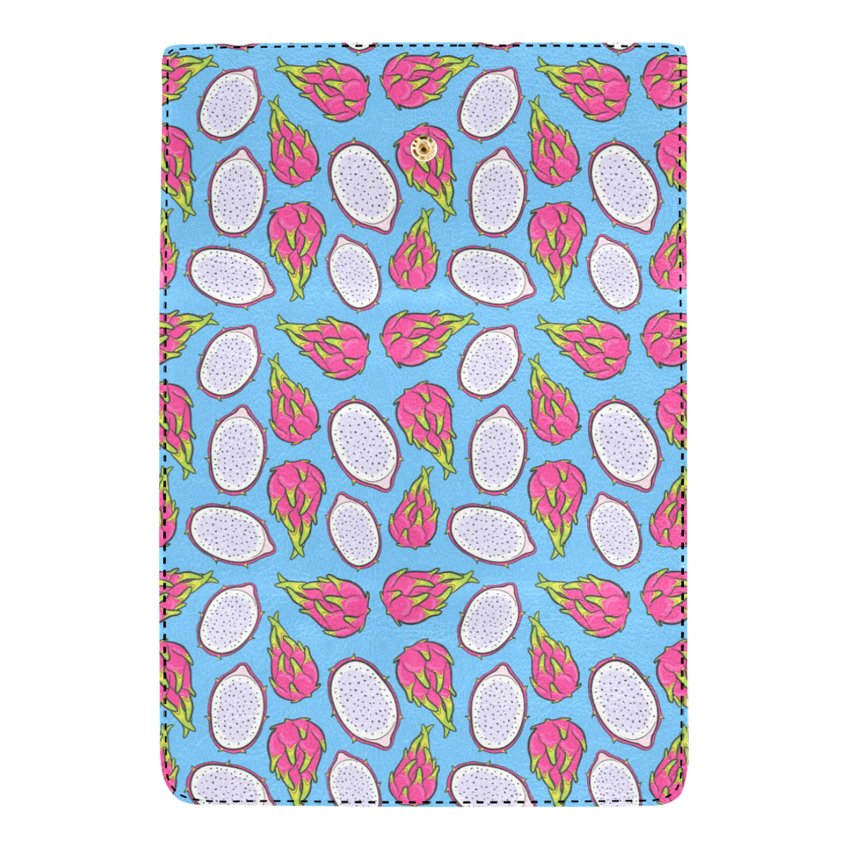 Dragonfruit Pattern Print Design DF04 Women's Trifold Wallet