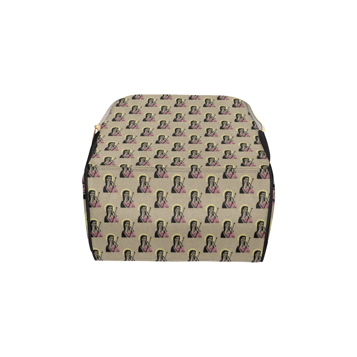 Christian Pattern Print Design 04 Diaper Bag Backpack