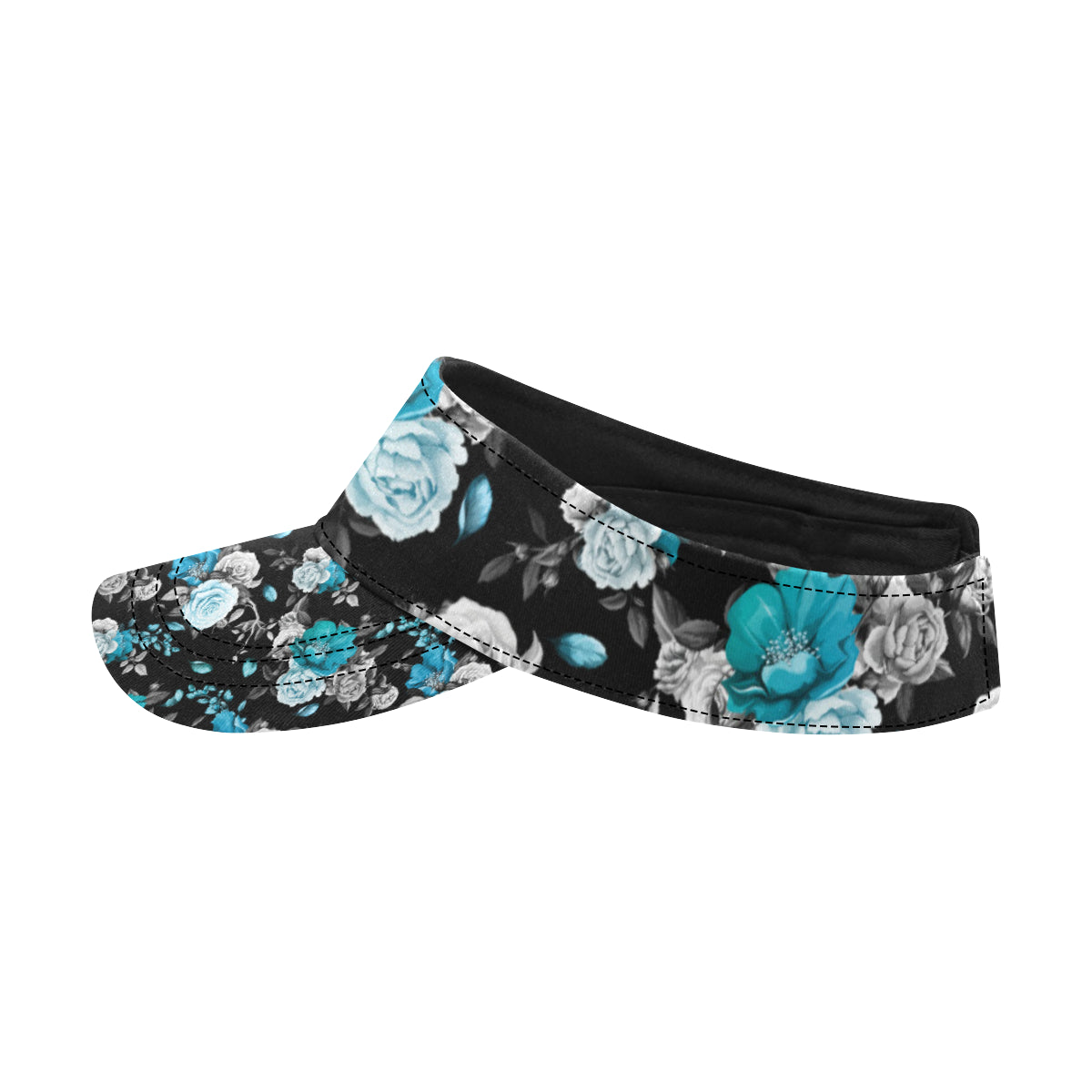 Rose Pattern Print Design A02 Unisex Sun Visor