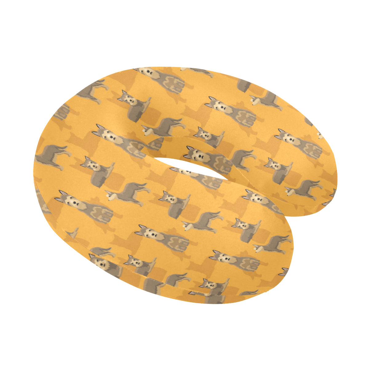 Berger Picard Pattern Print Design 01 U-Shaped Travel Neck Pillow