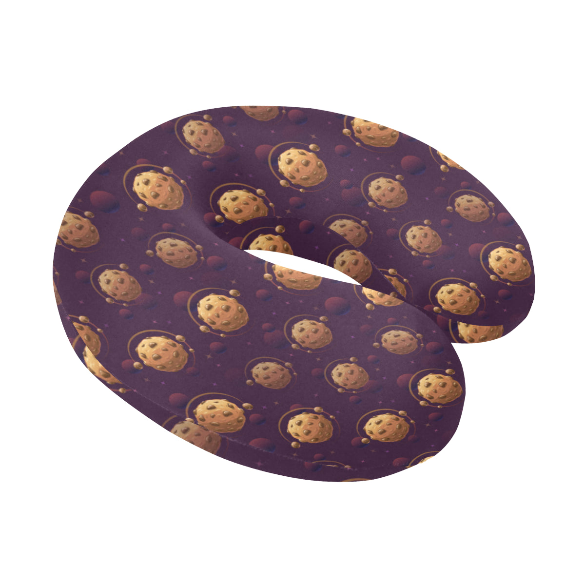 Cookie Pattern Print Design 03 U-Shaped Travel Neck Pillow