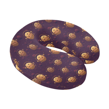 Cookie Pattern Print Design 03 U-Shaped Travel Neck Pillow