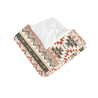 Aztec Pattern Print Design 05 Premium Quilt