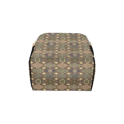Mandala Motif Themed Design Print Diaper Bag Backpack