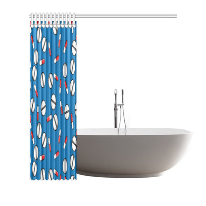 Pill Pattern Print Design A05 Shower Curtain