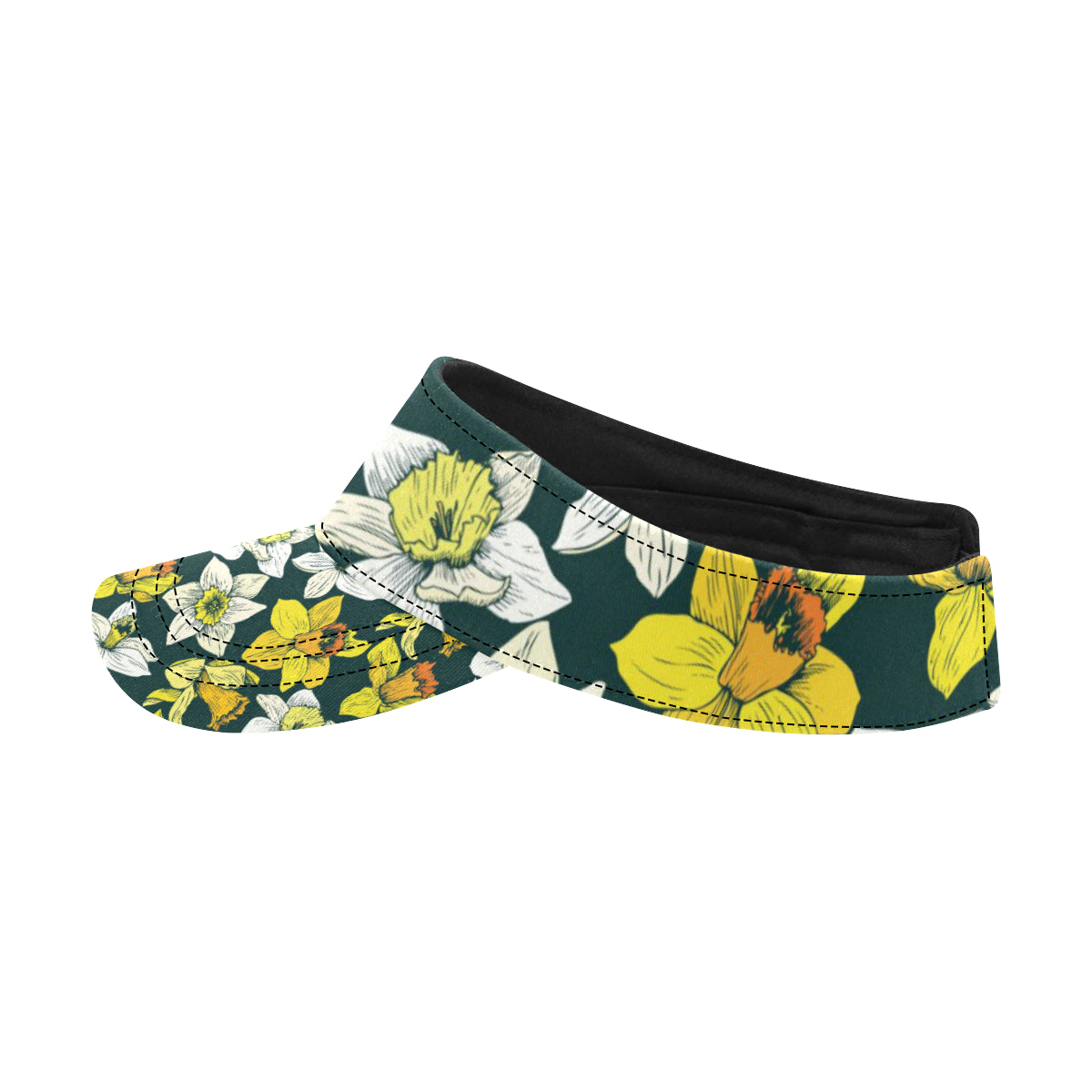 Daffodils Pattern Print Design DF02 Unisex Sun Visor