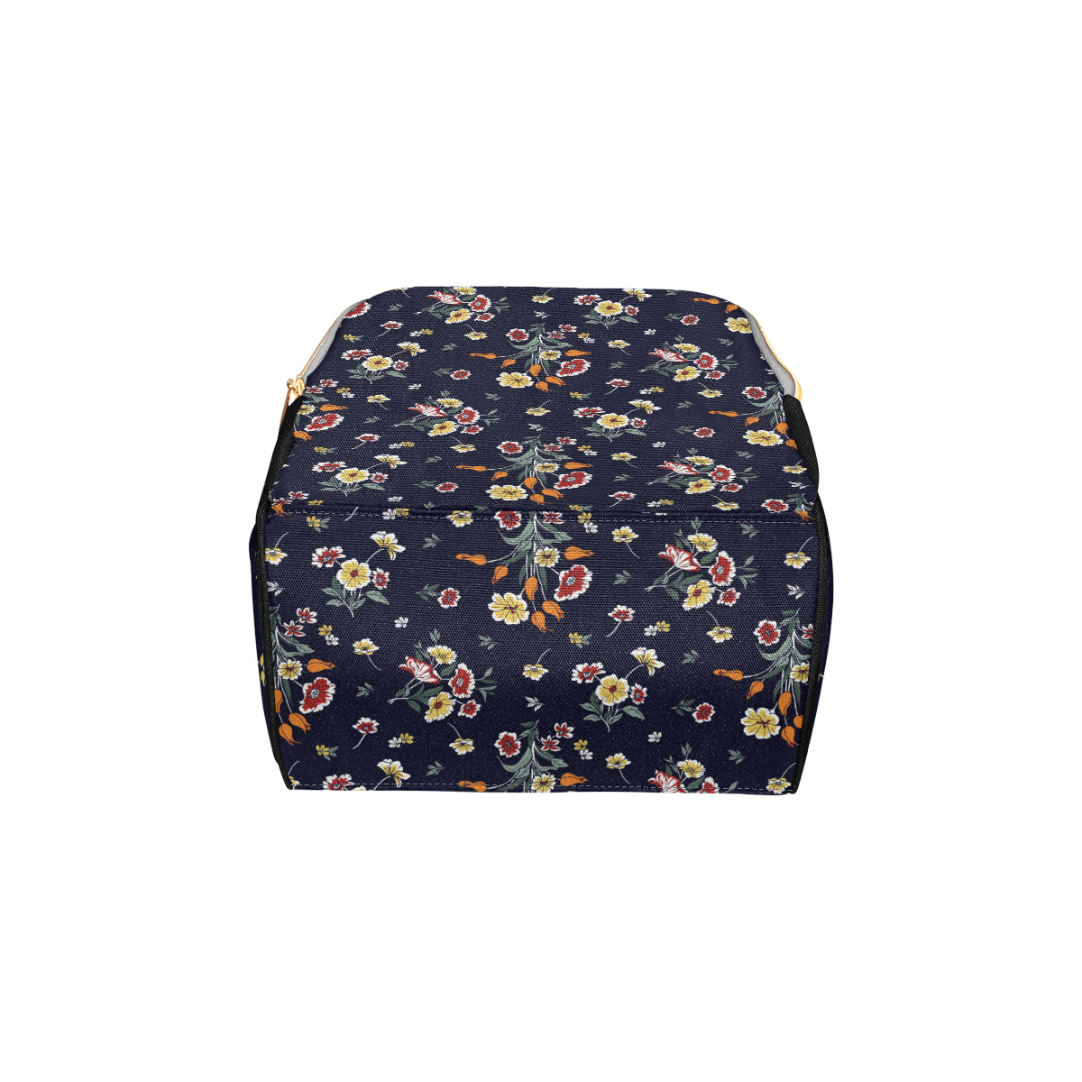 Summer Floral Pattern Print Design SF01 Diaper Bag Backpack