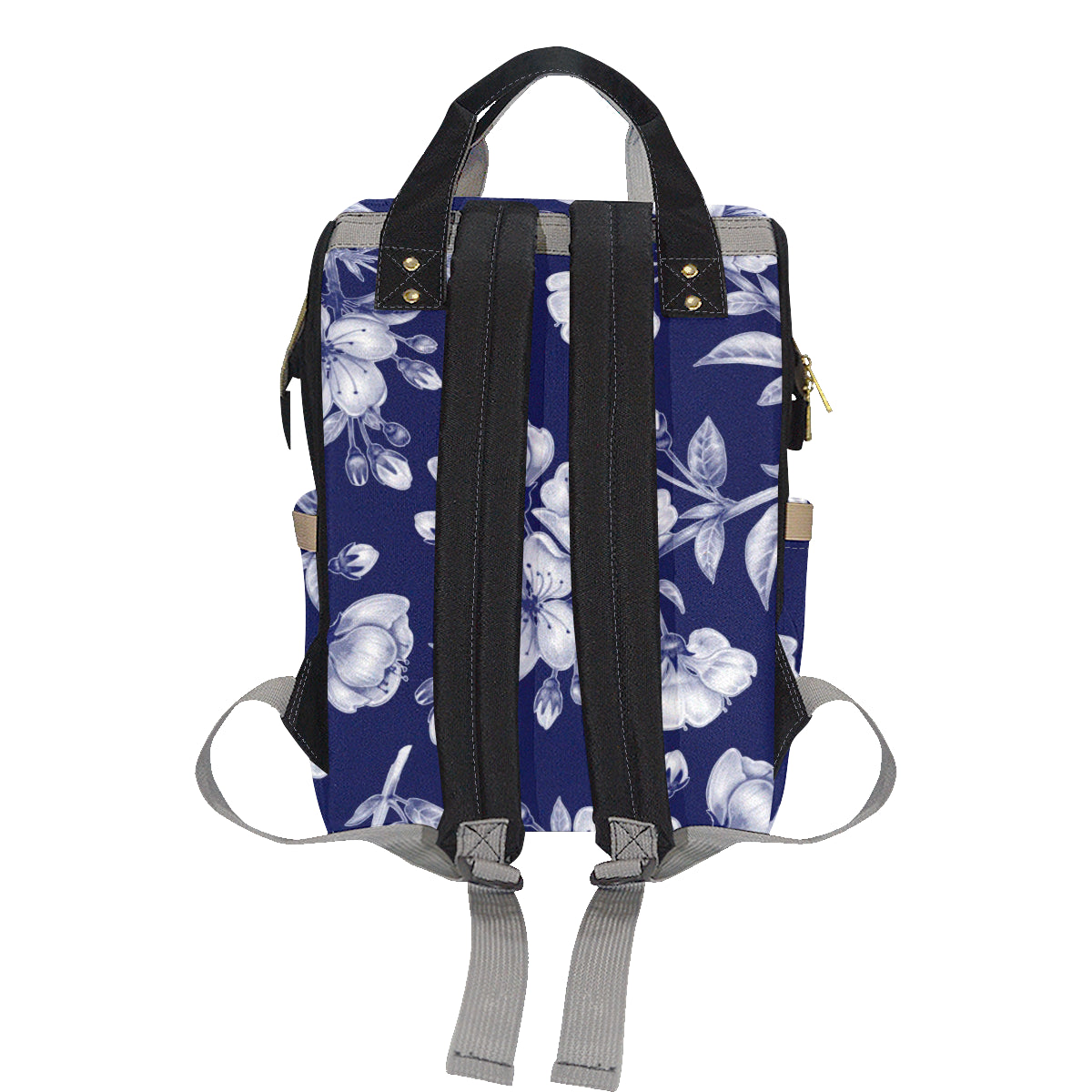 Cherry Blossom Pattern Print Design CB01 Diaper Bag Backpack