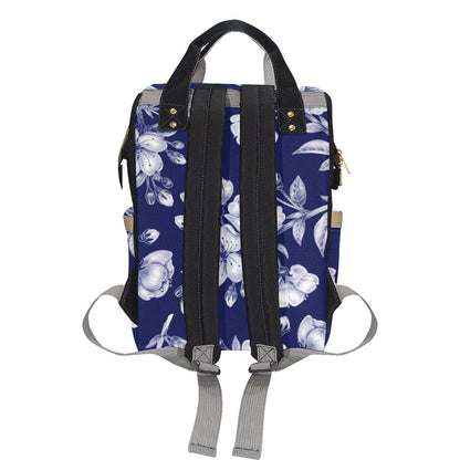 Cherry Blossom Pattern Print Design CB01 Diaper Bag Backpack