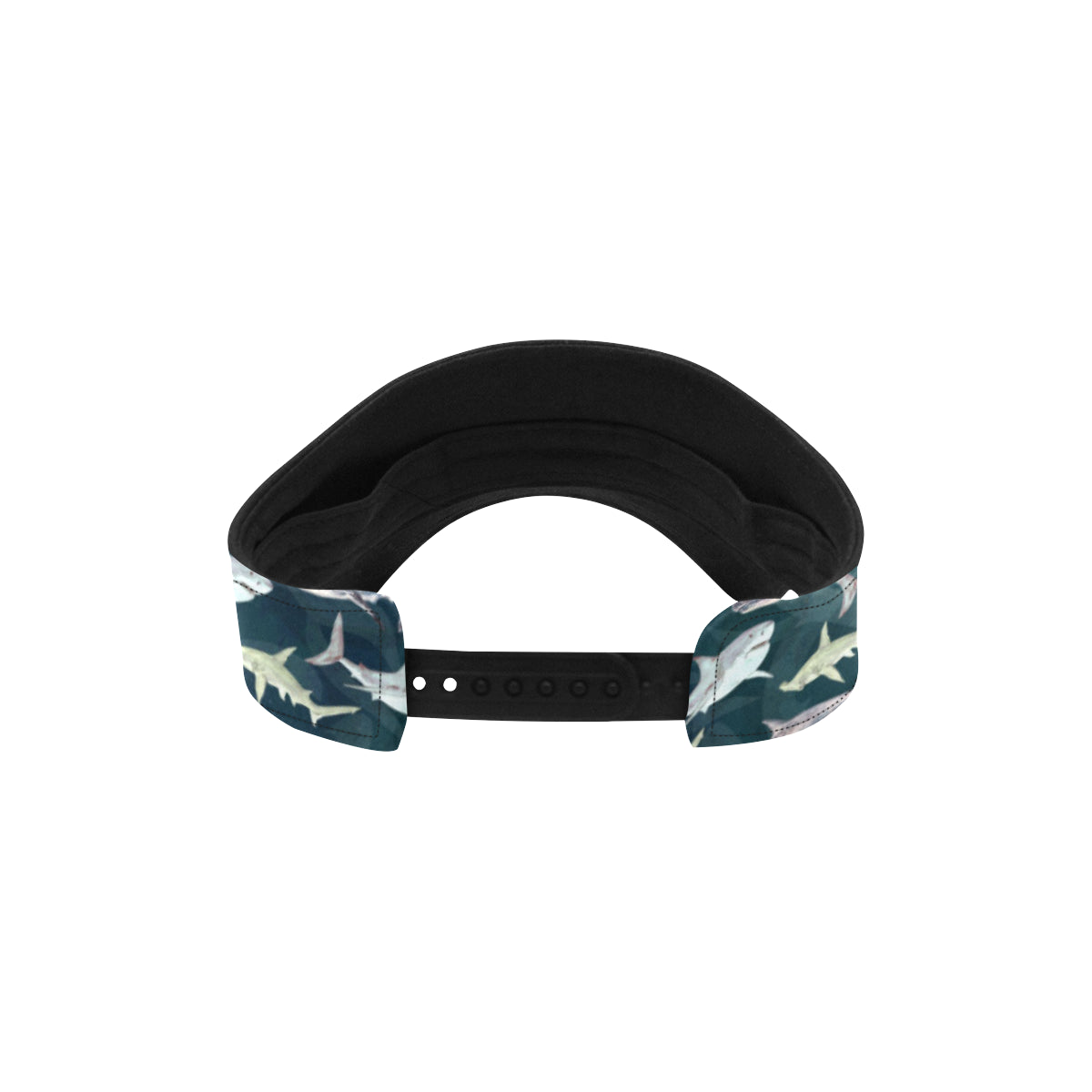 Shark Pattern Print Unisex Sun Visor