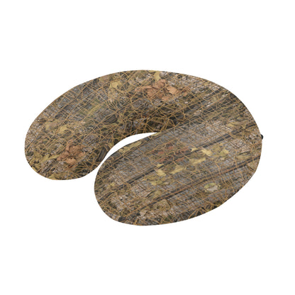 Camouflage Realtree Pattern Print Design 01 U-Shaped Travel Neck Pillow