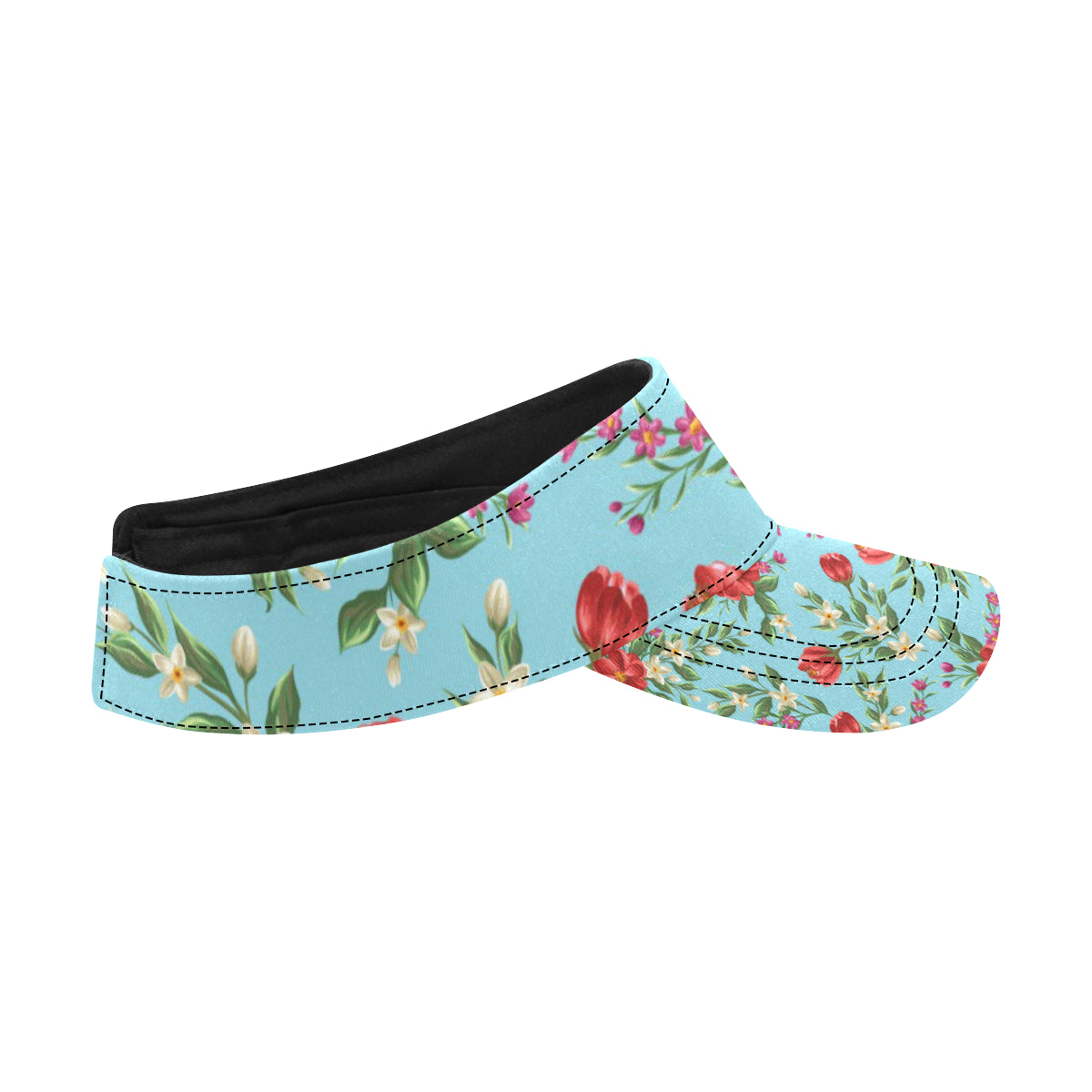 Summer Floral Pattern Print Design SF011 Unisex Sun Visor