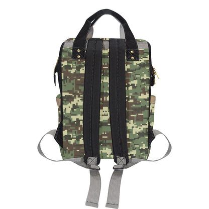 ACU Digital Army Camouflage Diaper Bag Backpack